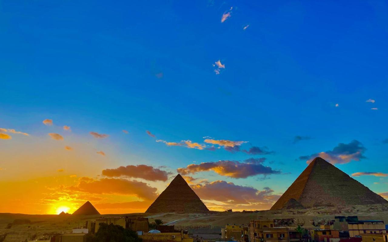Cheops Pyramids Inn Kafret el-Gabal Kültér fotó
