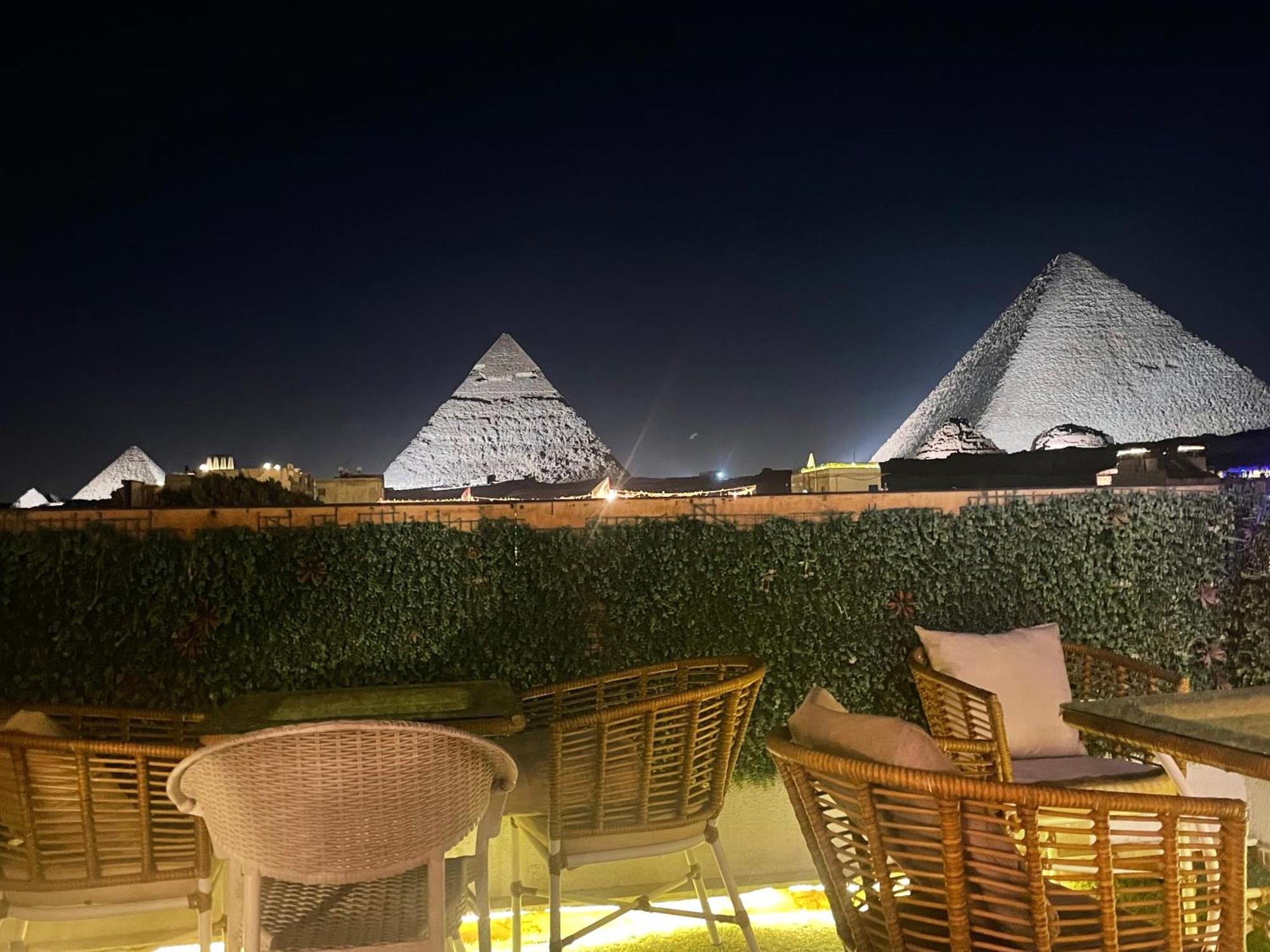 Cheops Pyramids Inn Kafret el-Gabal Kültér fotó