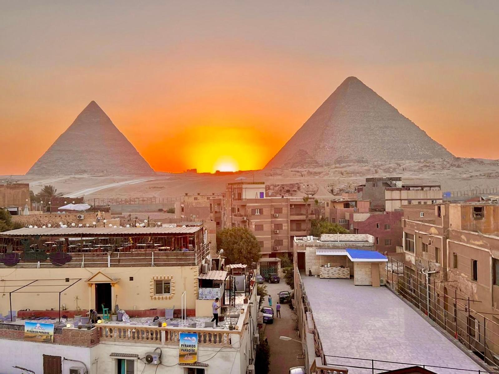 Cheops Pyramids Inn Kafret el-Gabal Kültér fotó
